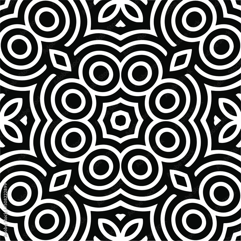 Abstract background with black and white pattern. Unique geometric vector swatch. Perfect for site backdrop, wrapping paper, wallpaper, textile and surface design. Abstract background with black and white pattern. Unique geometric vector swatch. Perfect for site backdrop, wrapping paper, wallpaper, textile and surface design.