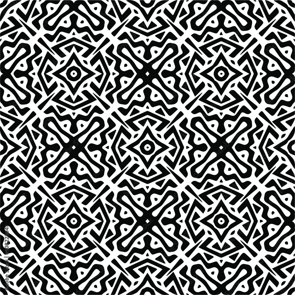 Abstract background with black and white pattern. Unique geometric vector swatch. Perfect for site backdrop, wrapping paper, wallpaper, textile and surface design. Abstract background with black and white pattern. Unique geometric vector swatch. Perfect for site backdrop, wrapping paper, wallpaper, textile and surface design.