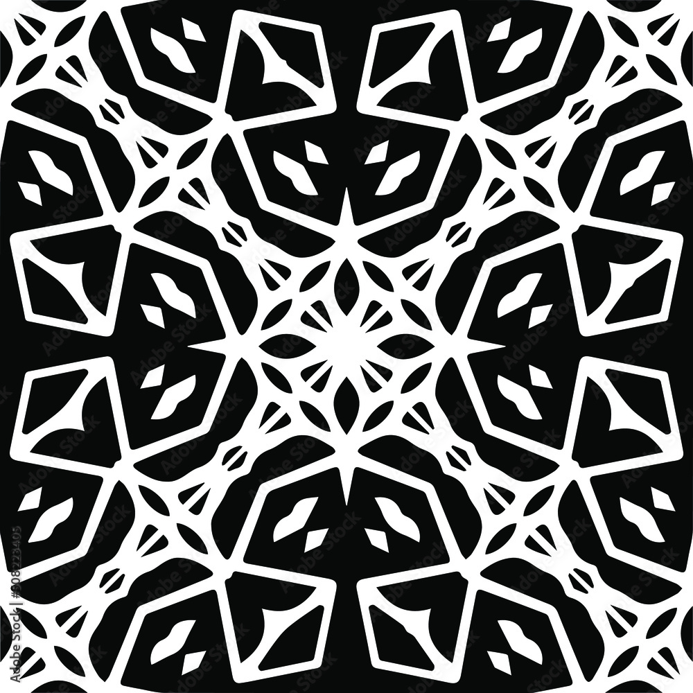 Abstract background with black and white pattern. Unique geometric vector swatch. Perfect for site backdrop, wrapping paper, wallpaper, textile and surface design. Abstract background with black and white pattern. Unique geometric vector swatch. Perfect for site backdrop, wrapping paper, wallpaper, textile and surface design.