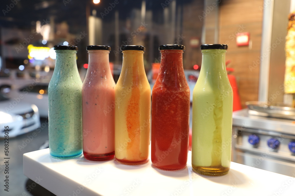 juice with bottle stylish background juice with bottle stylish background