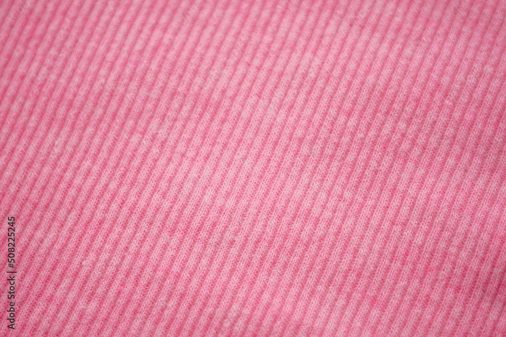Pink jersey fine ribbed pattern, soft fabric. Pink jersey fine ribbed pattern, soft fabric.