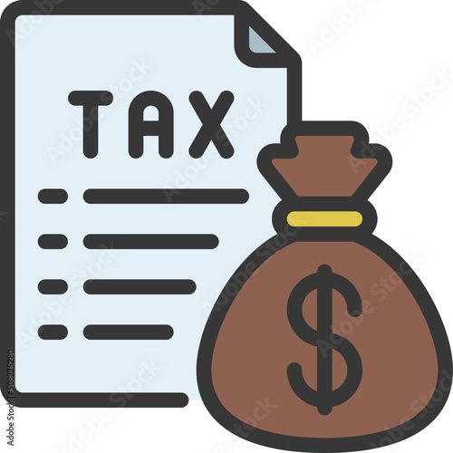 Pay Taxes Icon