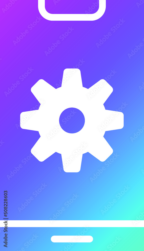 Setting Vector Icon Design Illustration Setting Vector Icon Design Illustration