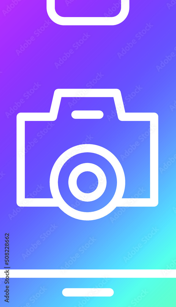 Camera Vector Icon Design Illustration Camera Vector Icon Design Illustration