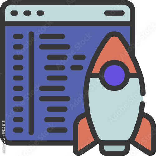 Launch Code Icon