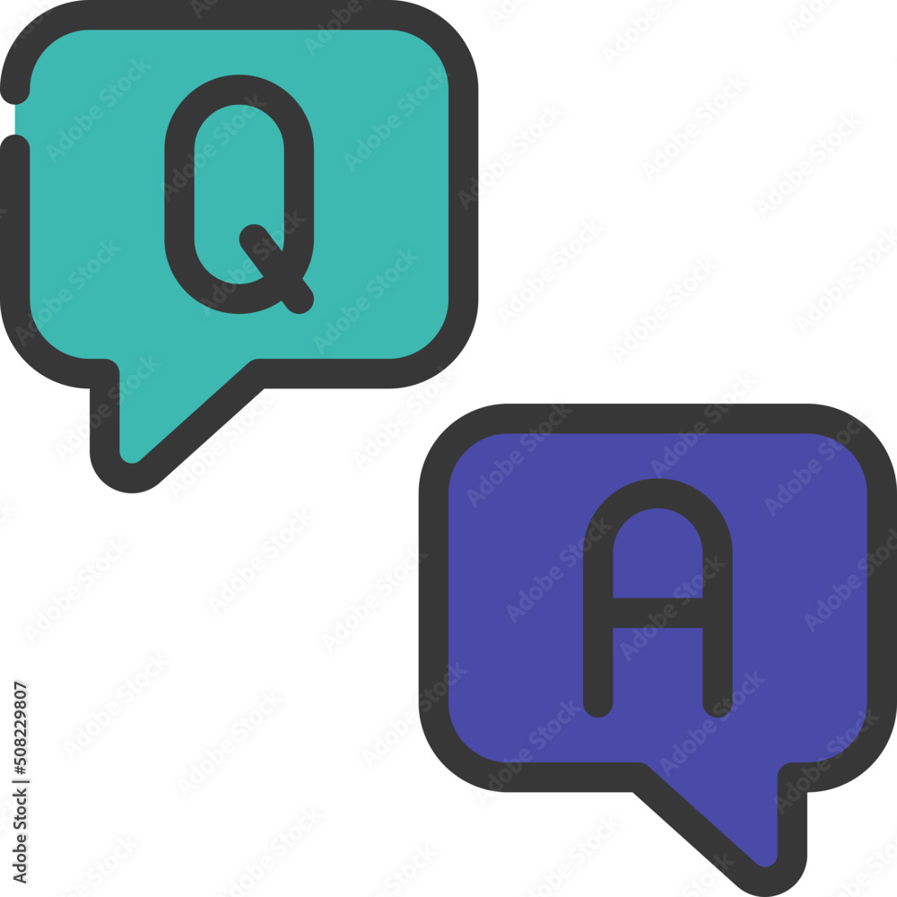 Question And Answer Messages Icon