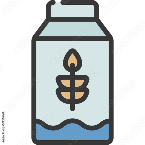 Oat Milk Icon