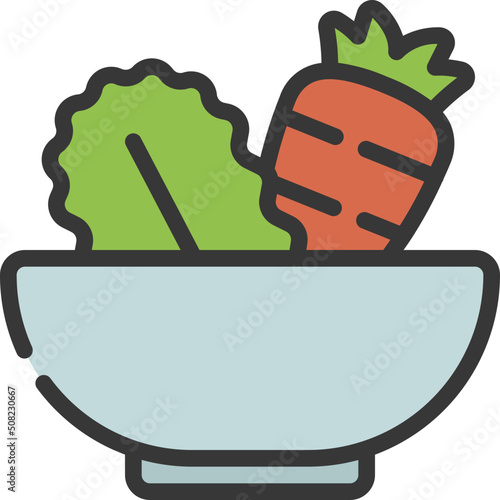 Salad Bowl Icon