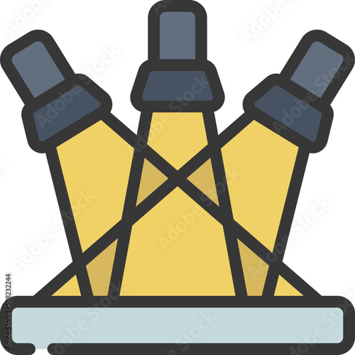 Stage Lighting Icon