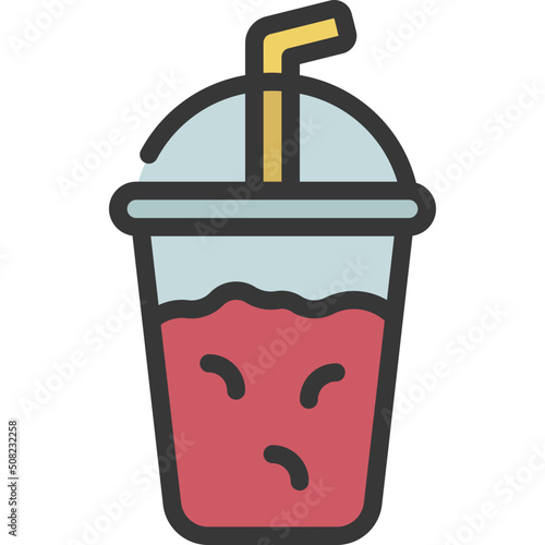  Crushed Ice Drink Icon