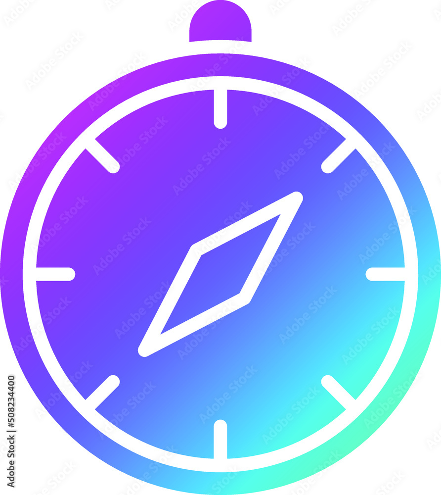 Compass Vector Icon Design Illustration Compass Vector Icon Design Illustration