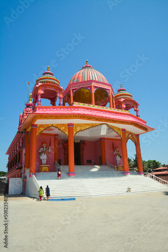 Shri Vittal Rukmani Panduranga Temple in Govindapuram, Southern India photo