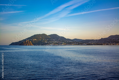 Going to Ischia at Sunset