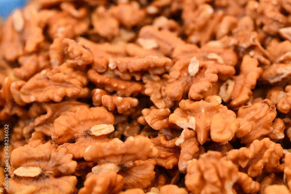 Dried and cleaned ready-to-eat walnuts Dried and cleaned ready-to-eat walnuts