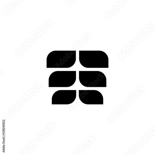 Six pack icon logo free vector