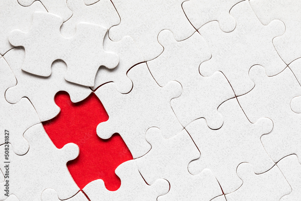 Closeup of jigsaw puzzle isolated. Missing jigsaw puzzle piece, business concept for completing the puzzle piece. Group of puzzle and a puzzle piece. Teamwork concept. Think difference concept. Closeup of jigsaw puzzle isolated. Missing jigsaw puzzle piece, business concept for completing the puzzle piece. Group of puzzle and a puzzle piece. Teamwork concept. Think difference concept.