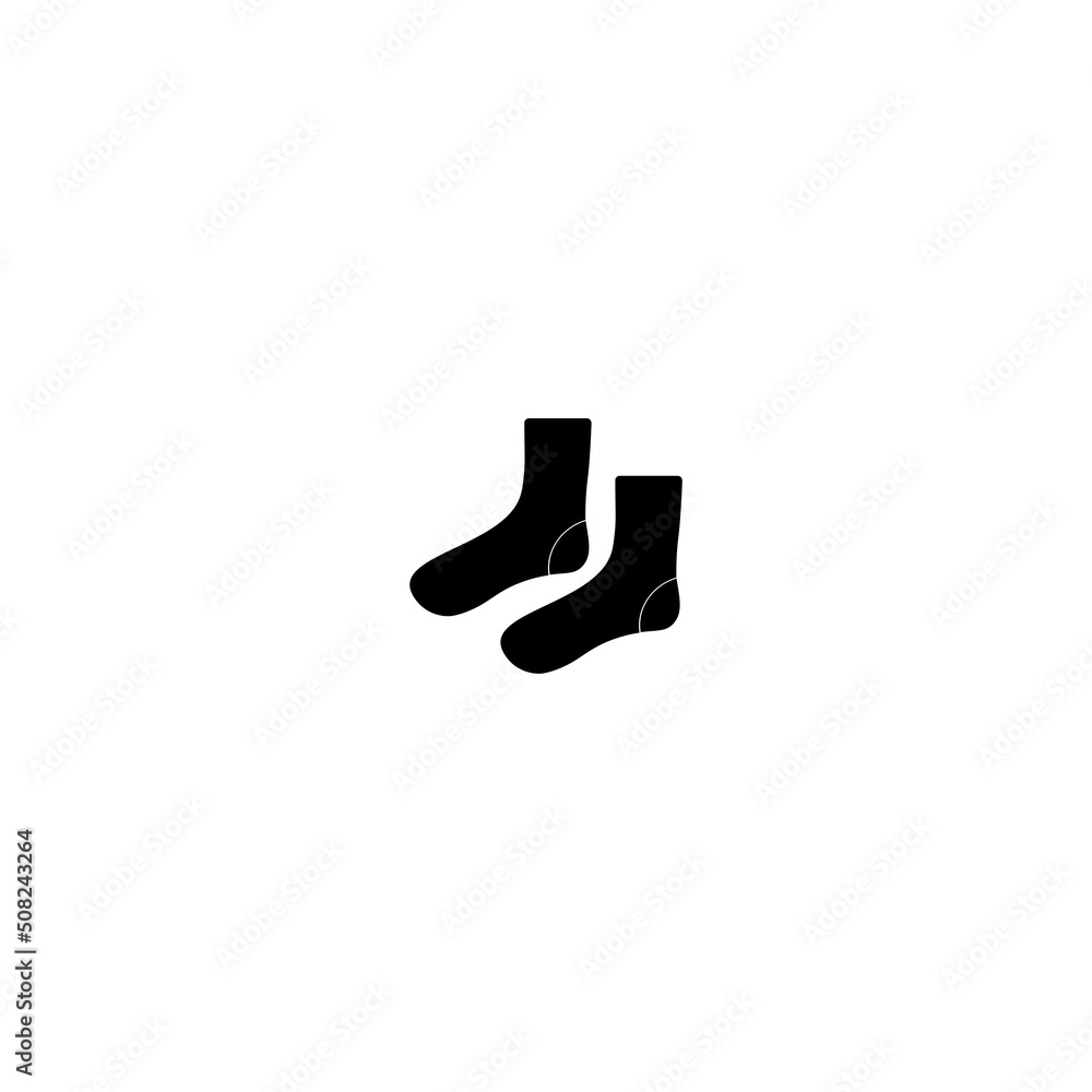 Socks icon logo free vector design Socks icon logo free vector design