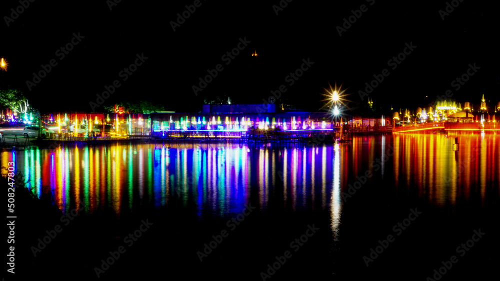 Seyhan River and Sevgi Adasi Love Island at Adana Turkey Seyhan River and Sevgi Adasi Love Island at Adana Turkey