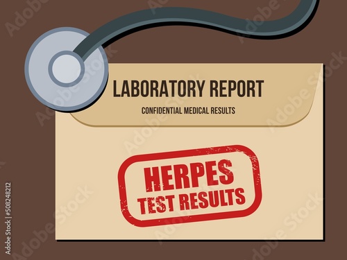 Herpes blood test lab results