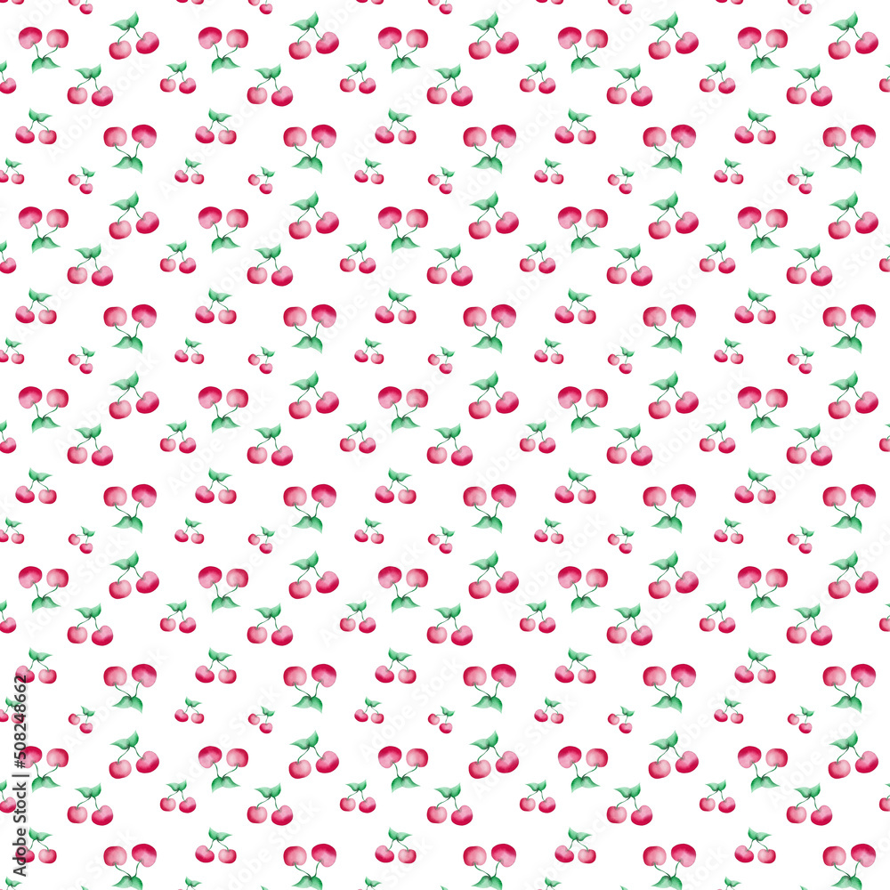 Cherry pattern big Cherry pattern big