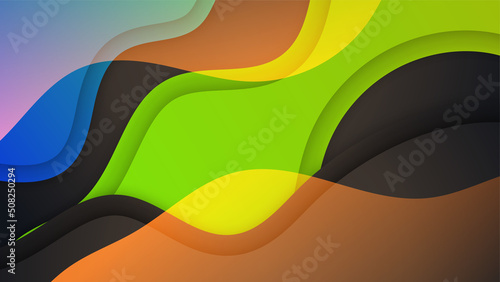 Colorful Geometric abstract design background