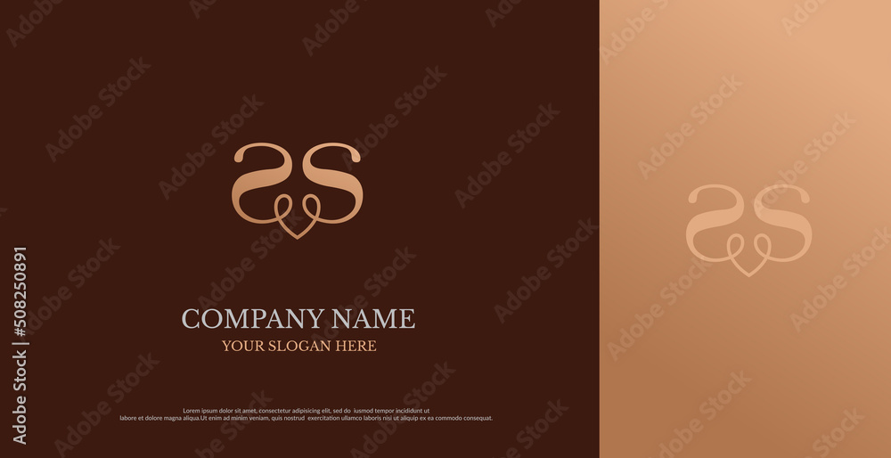 Initial SS Logo Design Vector Initial SS Logo Design Vector