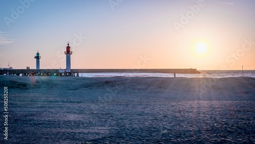 Plage de Trouville, Normandie, France 