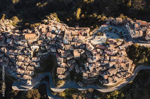 Photos Ancient mountain village of Badolato. Calabria Italy