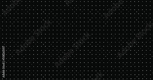 Wallpaper Mural Rough, irregular texture composed of monochrome geometric elements. Overlay distressed grunge background. Abstract vector illustration. Isolated on white background. EPS10 Torontodigital.ca