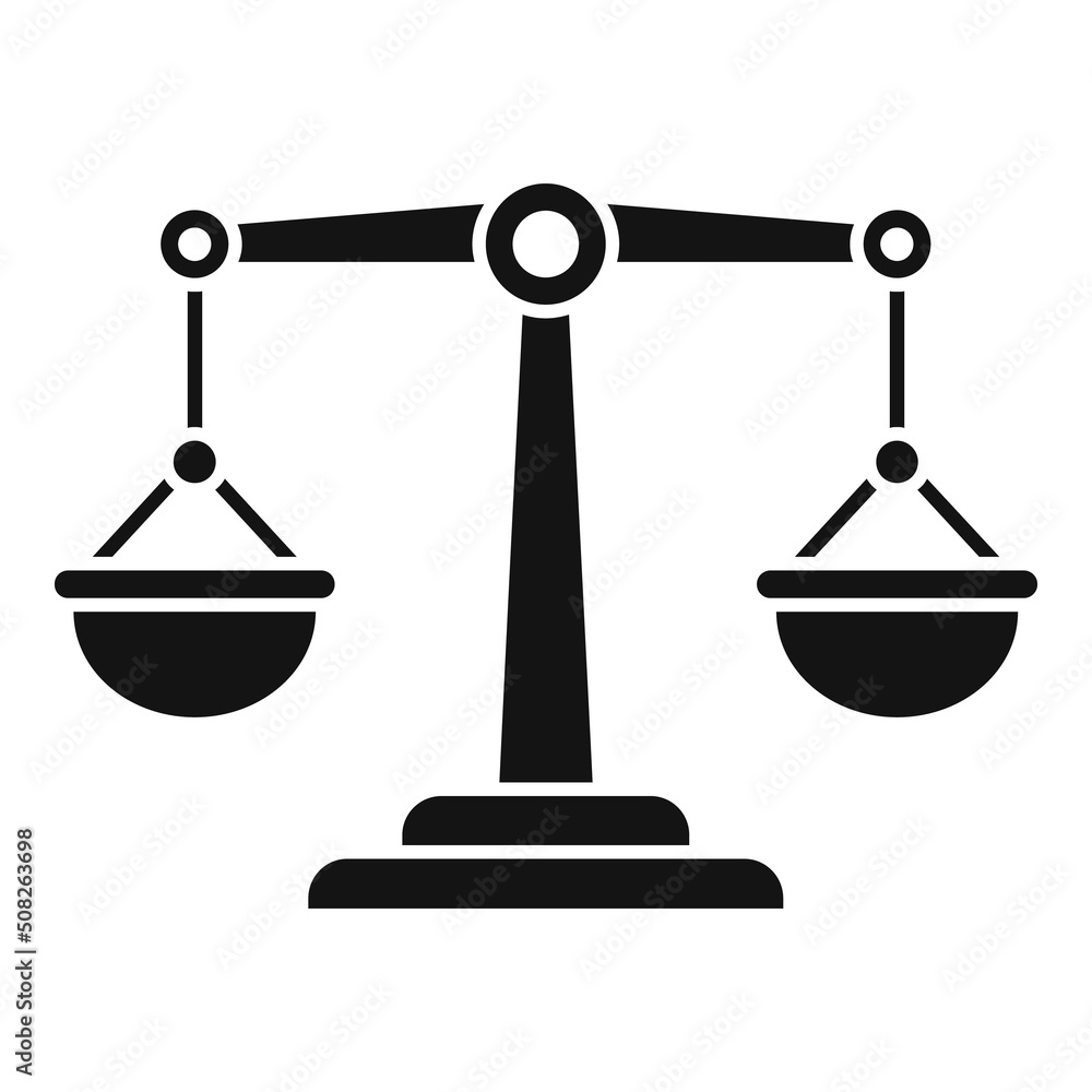 Expertise balance icon simple vector. Quality expert Expertise balance icon simple vector. Quality expert