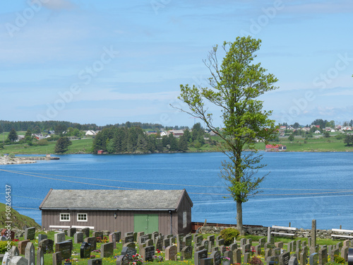 Die Stadt Haugesund in Norwegen photo