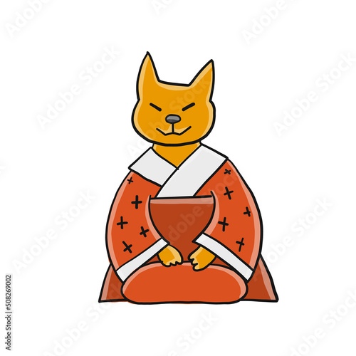Shiba inu character for your design