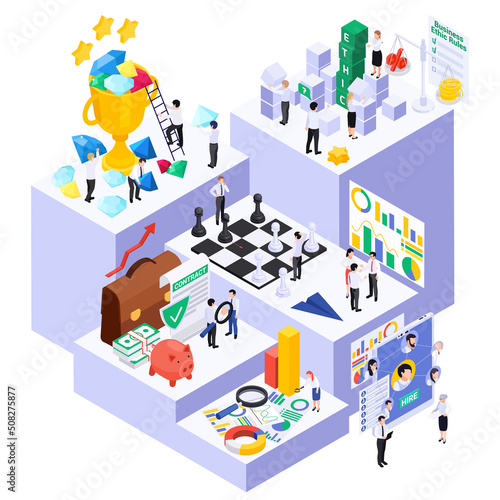 Business Ethics People Composition