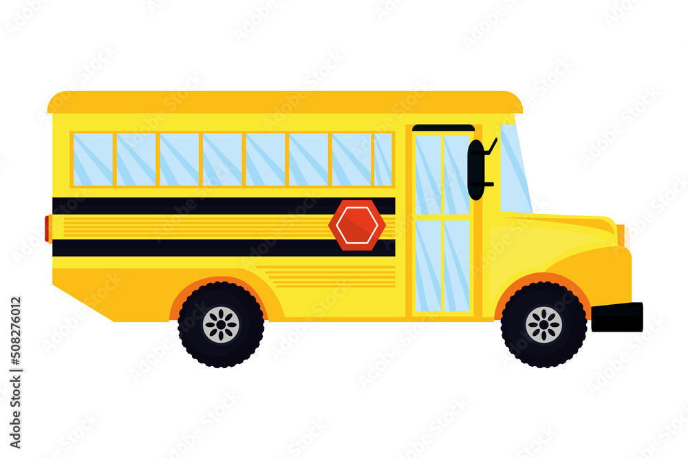 yellow school bus design