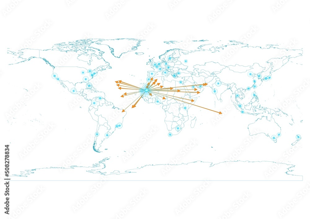 Mauritania map, export concept map for Mauritania on white background suitable for export concepts. File is suitable for digital editing and large size prints. Mauritania map, export concept map for Mauritania on white background suitable for export concepts. File is suitable for digital editing and large size prints.