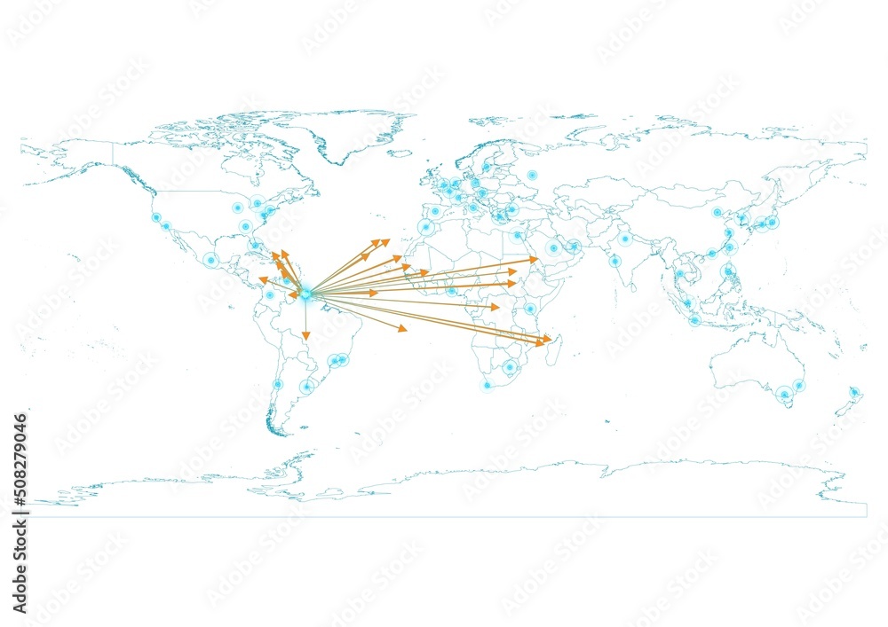 Guyana map, export concept map for Guyana on white background suitable for export concepts. File is suitable for digital editing and large size prints. Guyana map, export concept map for Guyana on white background suitable for export concepts. File is suitable for digital editing and large size prints.