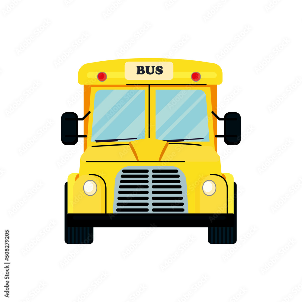school bus front