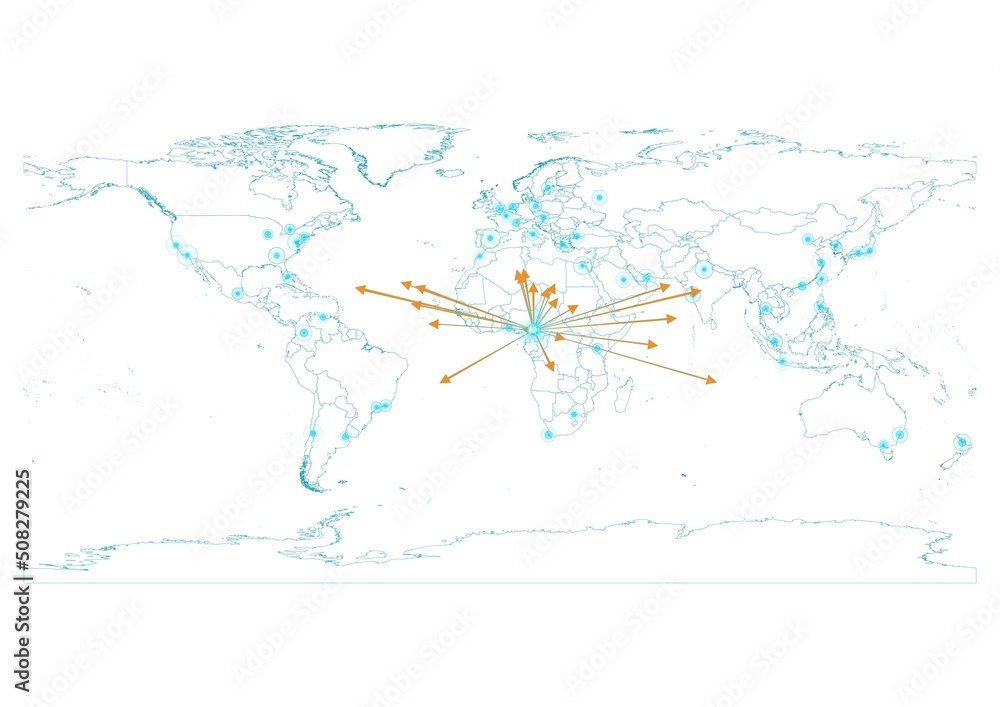 Cameroon map, export concept map for Cameroon on white background suitable for export concepts. File is suitable for digital editing and large size prints. Cameroon map, export concept map for Cameroon on white background suitable for export concepts. File is suitable for digital editing and large size prints.