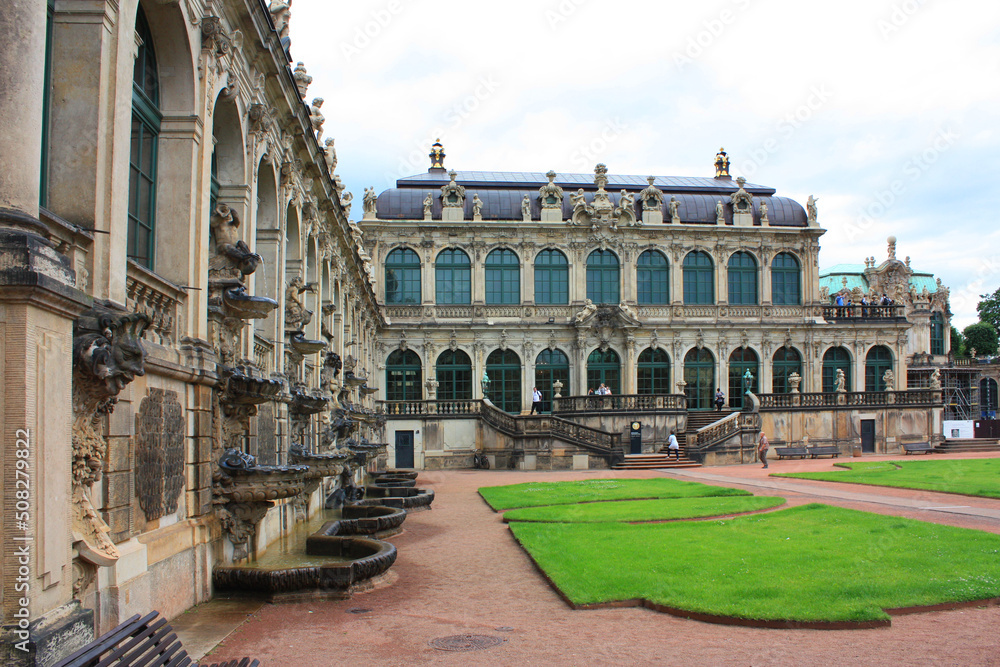 Zwinger Palace and Park Complex in Dresden,