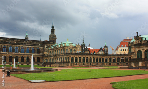 Zwinger Palace and Park Complex in Dresden, Germany