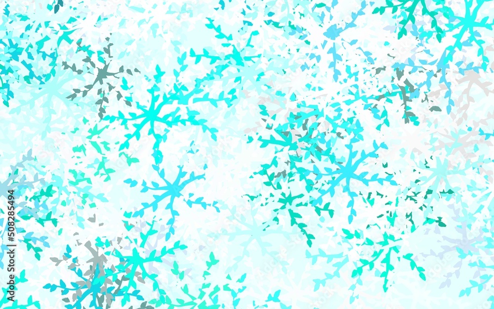 Light Green vector pattern with random forms. Light Green vector pattern with random forms.