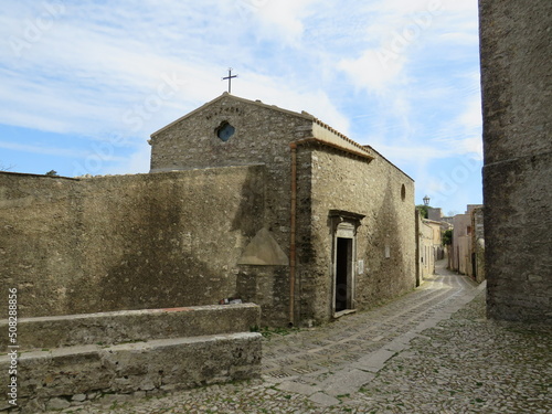Chiesa di Sant’Isidoro, Erice, Trapani, Sicilia, Italia photo