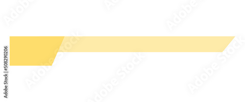 rectangle headline title