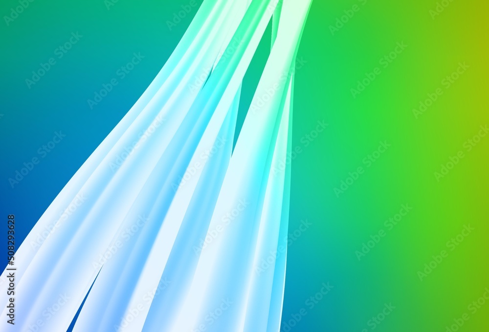 Light Blue, Green vector blurred bright template. Light Blue, Green vector blurred bright template.