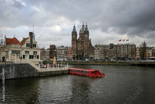 Views from the city of Amsterdam, the Netherlands