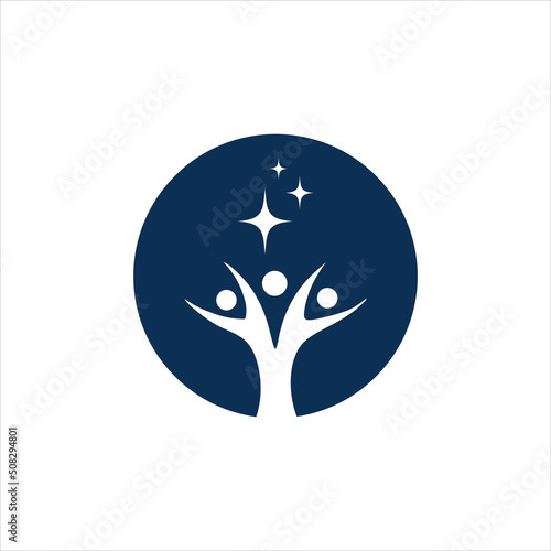 dream vector logo template