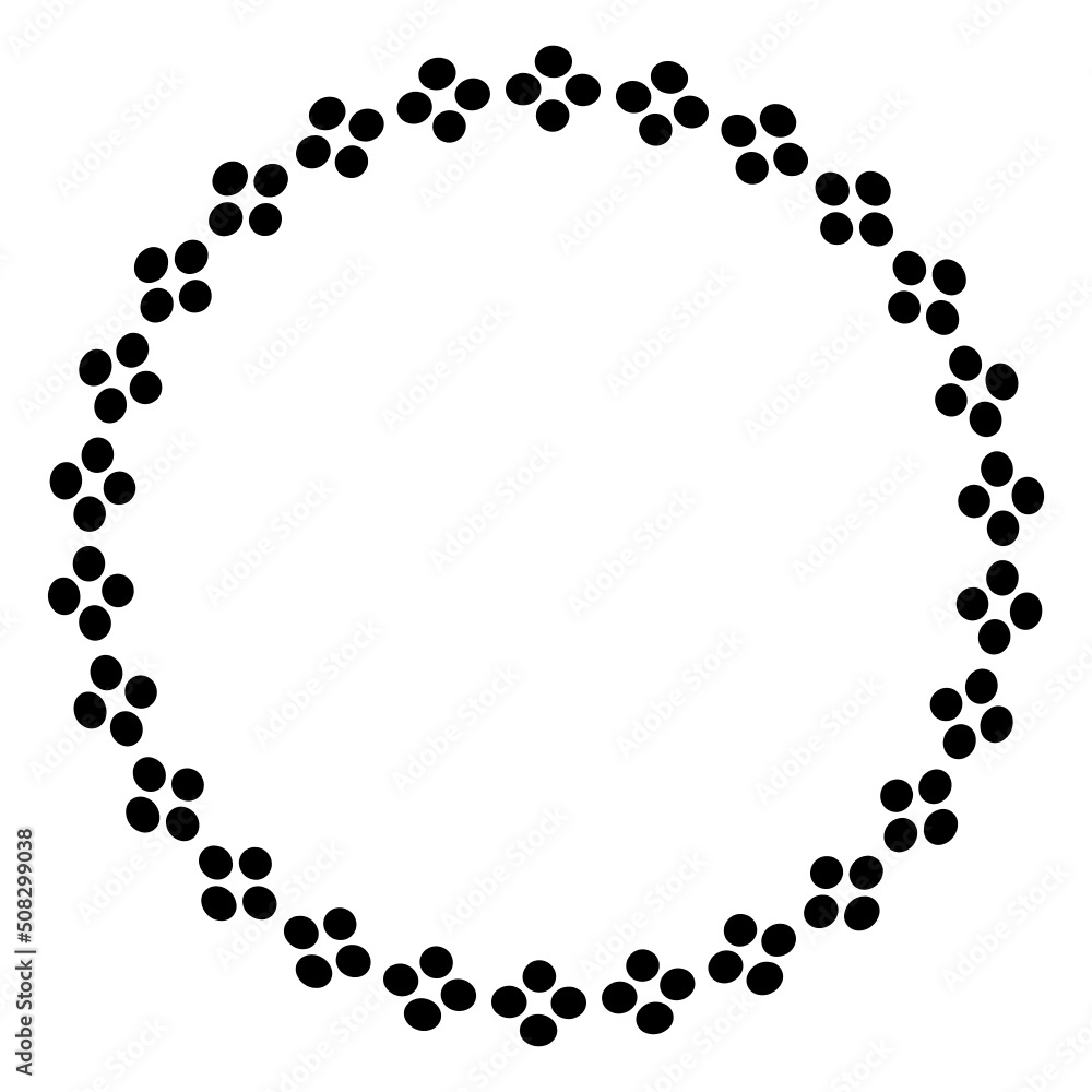 art pattern circle frame art pattern circle frame