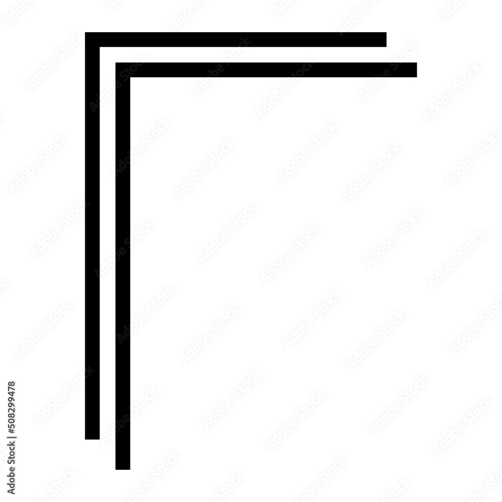 line border corner line border corner