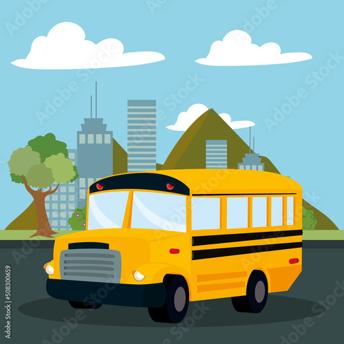 cartel of school bus