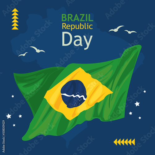 poster of brazil independence